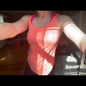 Pink tank top